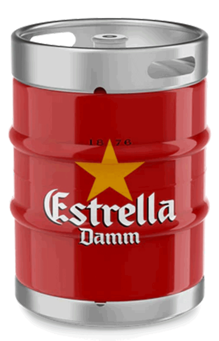 Estrella Damm Lager 50ltr