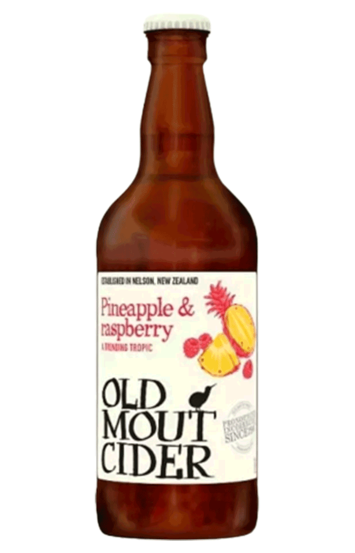 OLD MOUT PINEAPPLE AND RASPBERRY 12 X 500ML