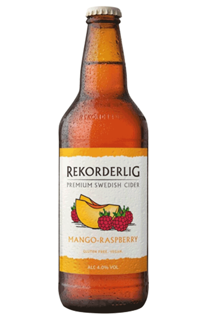 REKORDERLIG MANGO AND RASPBERRY 15 X 500ML