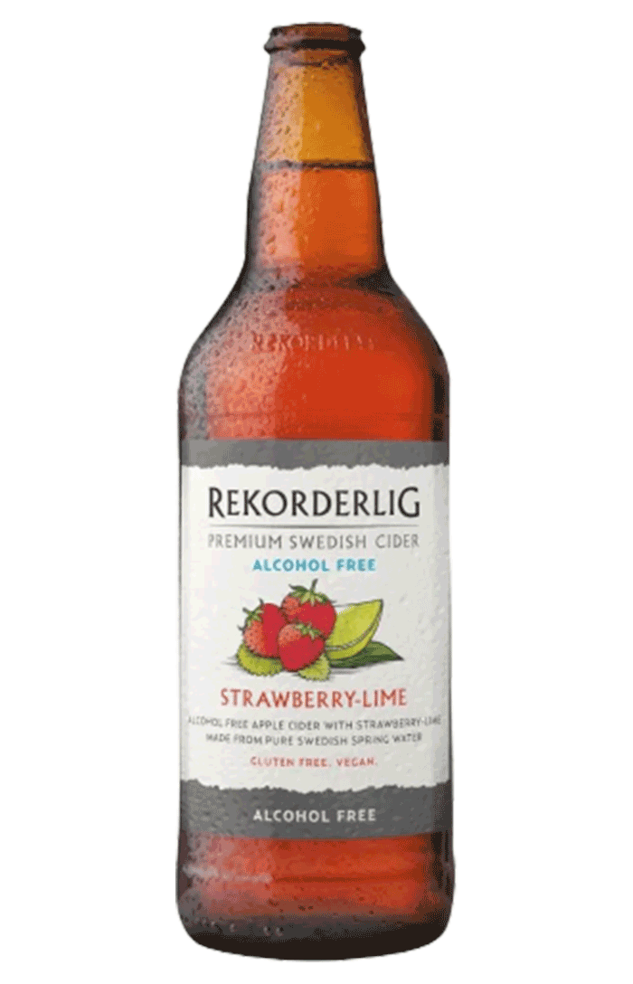 REKORDERLIG STRAWBERRY AND LIME NO ALCOHOL 15 X 500ML