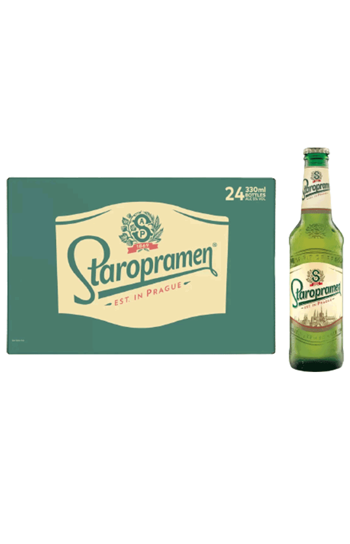 STAROPRAMEN PREMIUM LAGER 24 X 330ML