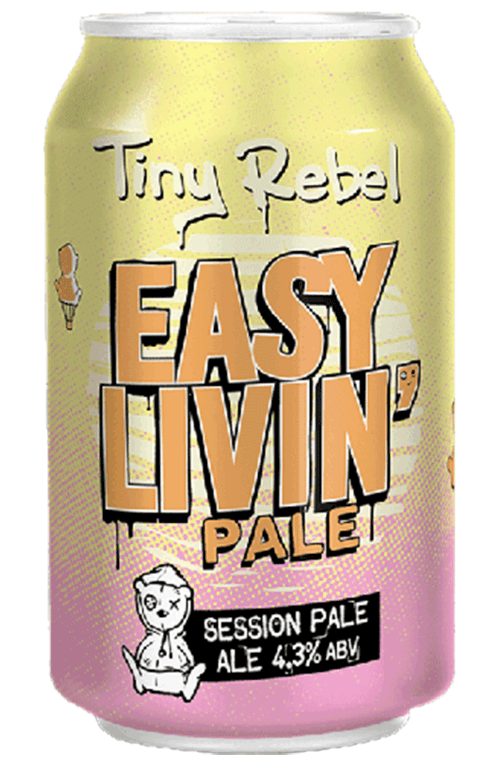 TINY REBEL EASY LIVIN 24 X 330ML