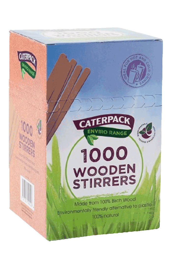Caterpak Wooden Coffee Stirrers
