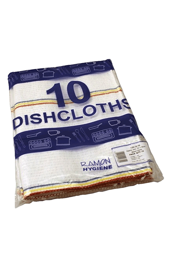 Heavy Duty Cleaning Cloth Dishcloth - Pack of 10