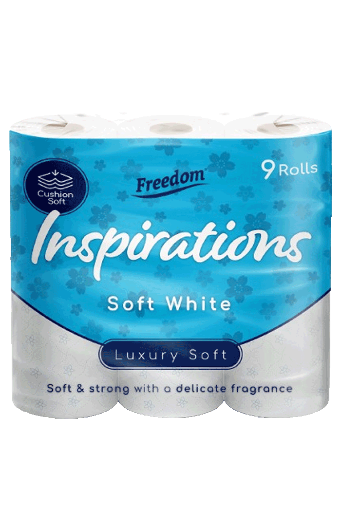 Freedom White Toilet Roll 3 Ply