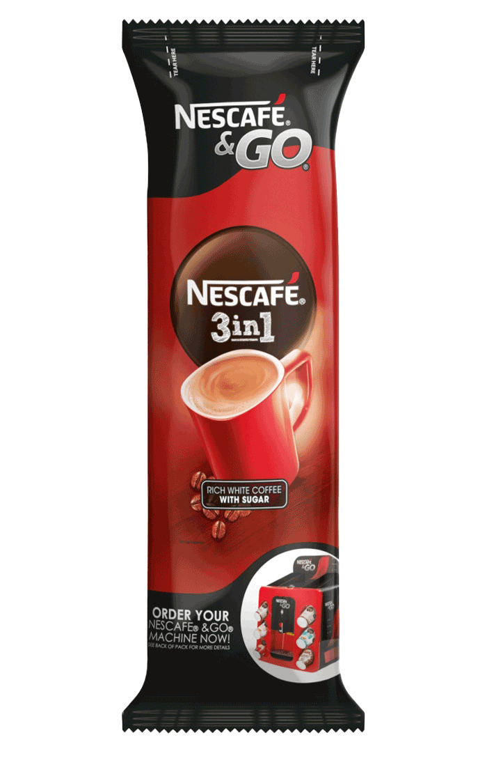 Nescafe & Go 3in1 Rich White Coffee with Sugar 20g