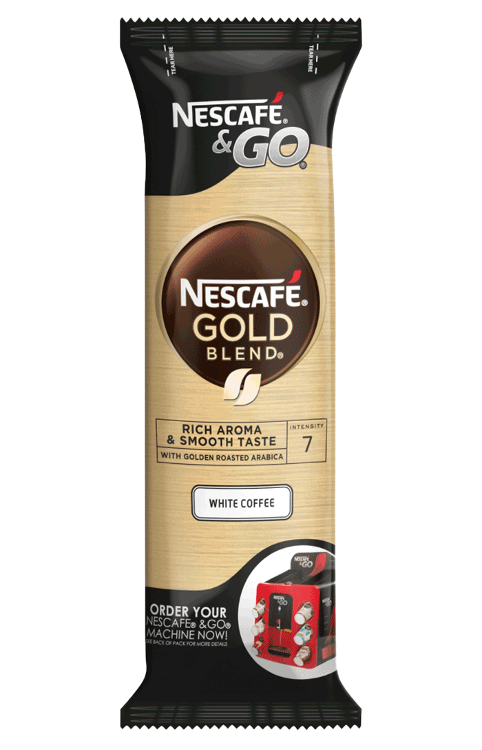 Nescafe & Go Gold Blend White Coffee 7.2g