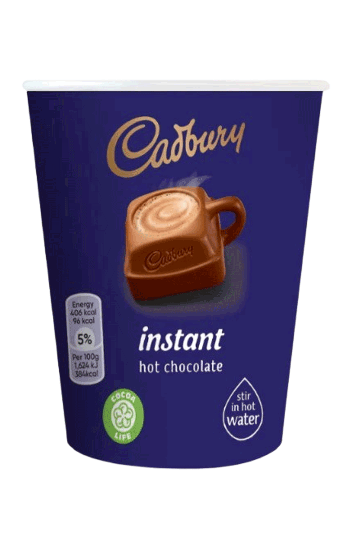 Cadbury Hot Chocolate 12oz In Cup Drink