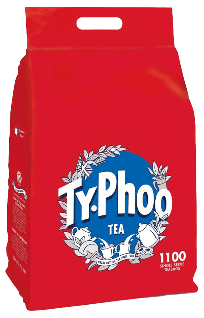 Typhoo Tea Everyday English Breakfast Round Teabags 1100 Pack