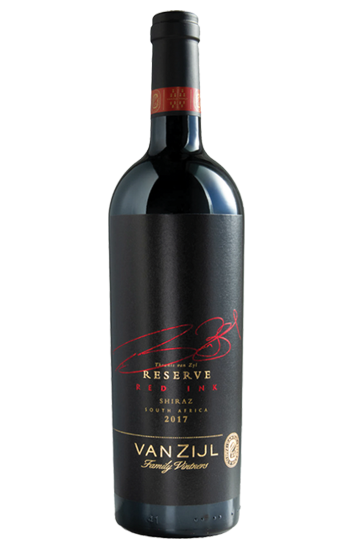 VAN ZIJL, WELLINGTON PAARL RED INK RESERVE SHIRAZ