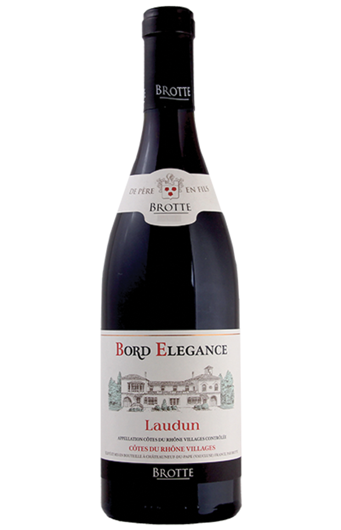 BROTTE LAUDUN COTES DU RHONE VILLAGES ROUGE