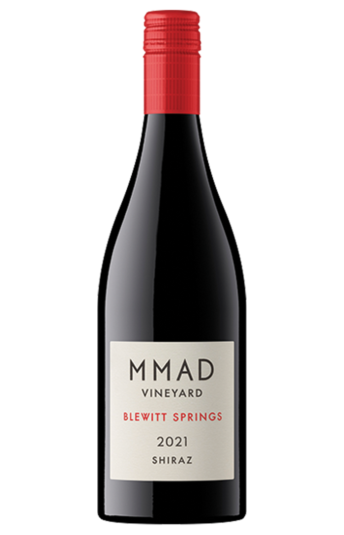 MMAD VINEYARD, BLEWITT SPRINGS, SHIRAZ