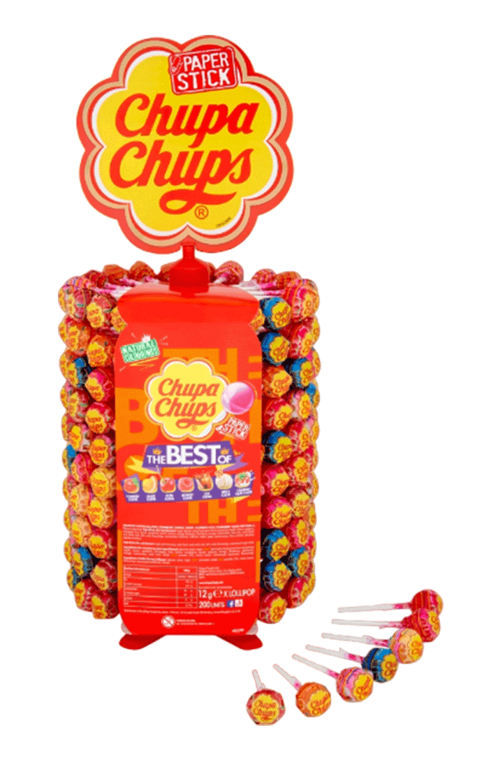 Chupa Chups The Best of Lollipops 200 x 12g