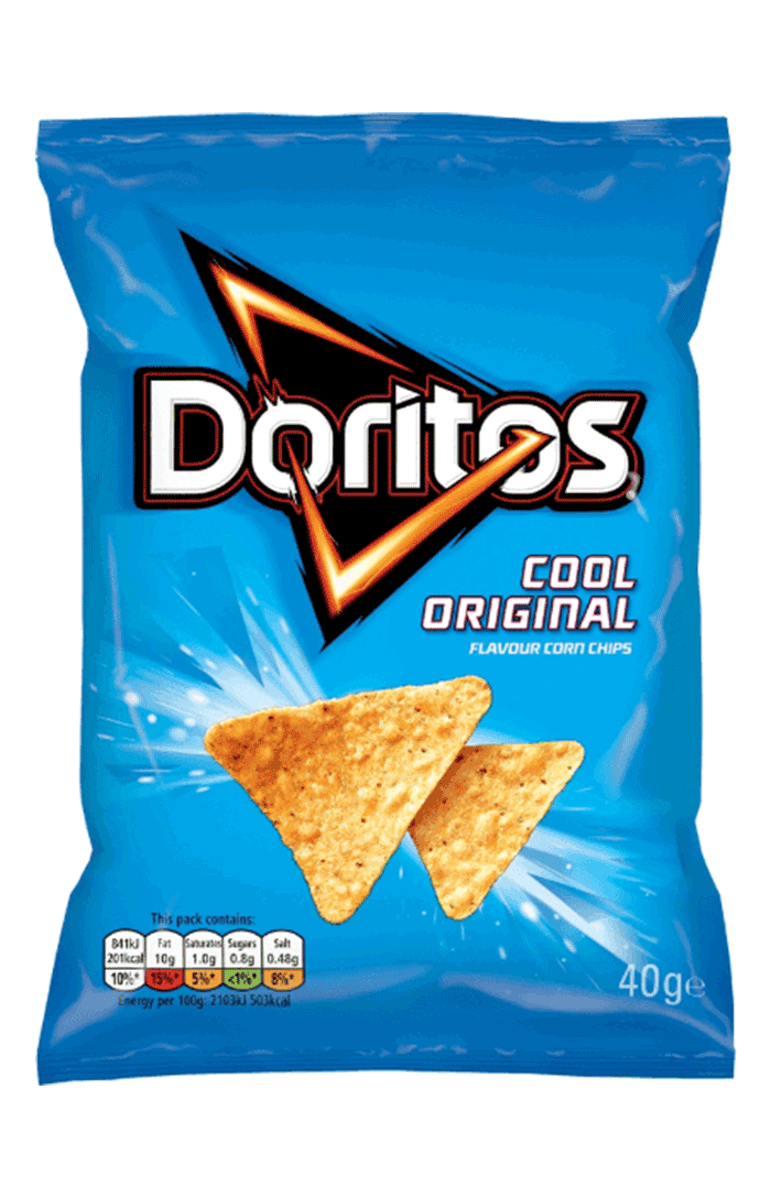 Doritos Cool Original Tortilla Chips Crisps 40g