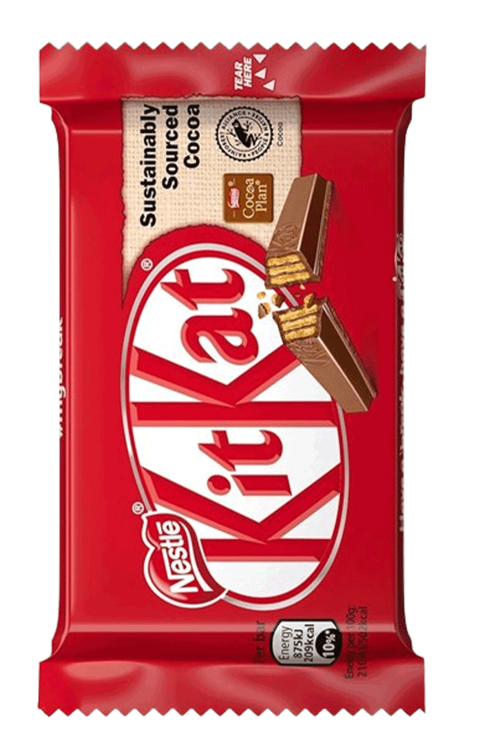 KitKat 4 Finger Milk Chocolate Bar 41.5g