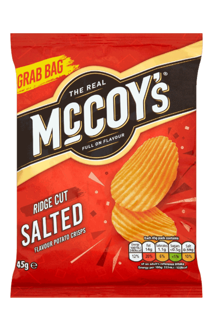 McCoy's Salted Grab Bag Crisps 45g