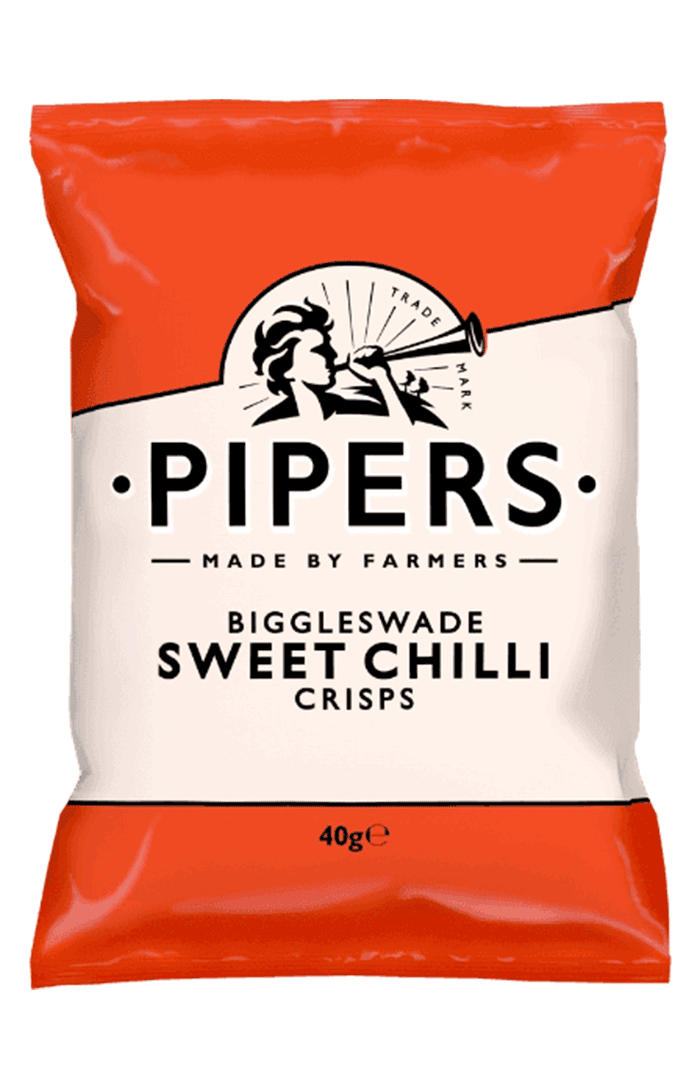 Pipers Biggleswade Sweet Chilli Crisps 40g