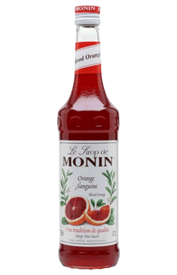 MONIN BLOOD ORANGE SYRUP 70CL