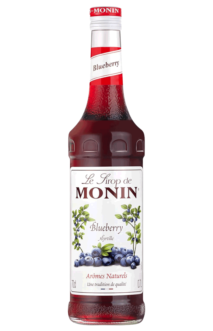 MONIN BLUEBERRY MYRTILLE SYRUP 70CL