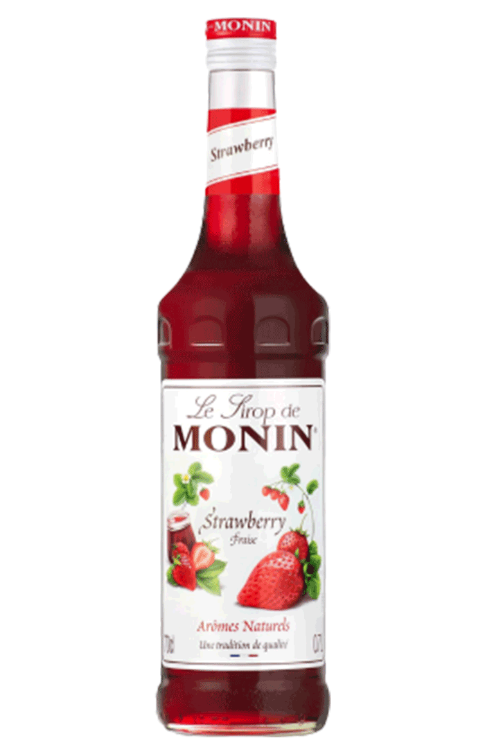 MONIN STRAWBERRY SYRUP 70CL