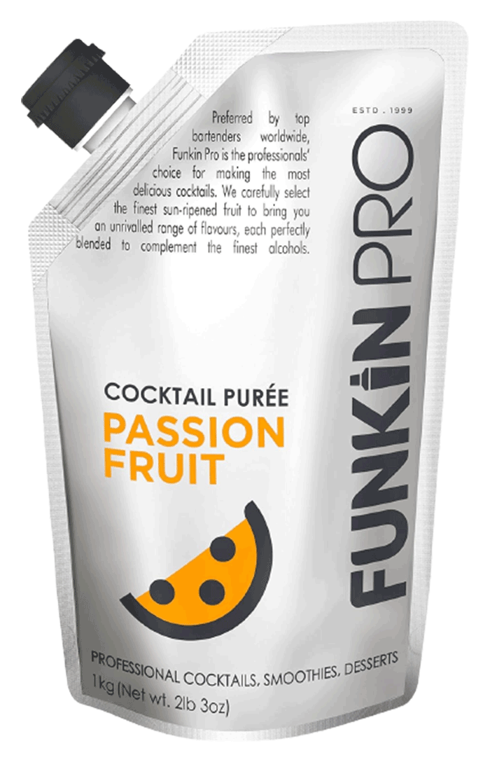 FUNKIN PRO PASSION FRUIT PUREE 1LTR
