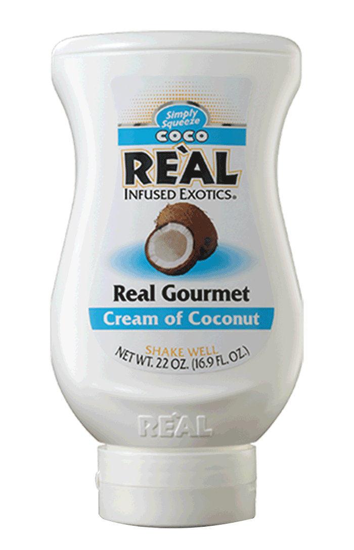 Real Cream of Coconut Cocktail Syrup 500ml