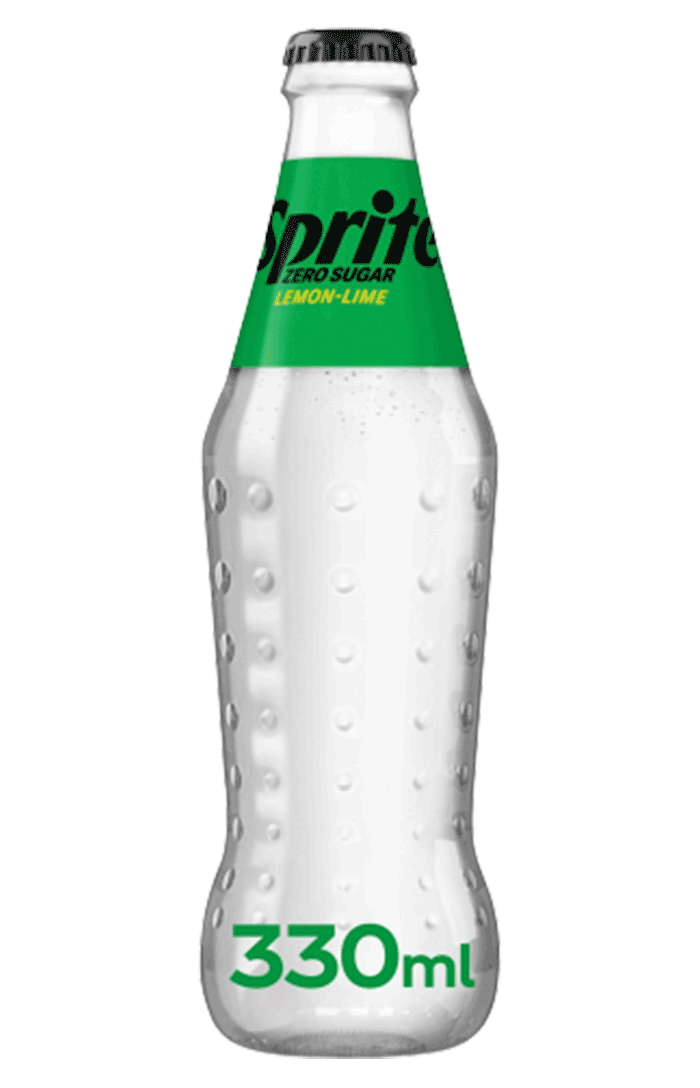 SPRITE ZERO ICON GLASS BOTTLE 24 X 330ML