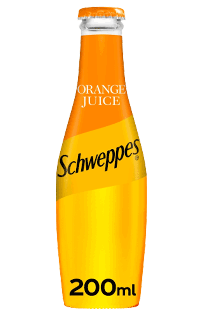 SCHWEPPES ORANGE JUICE 24X 200ML