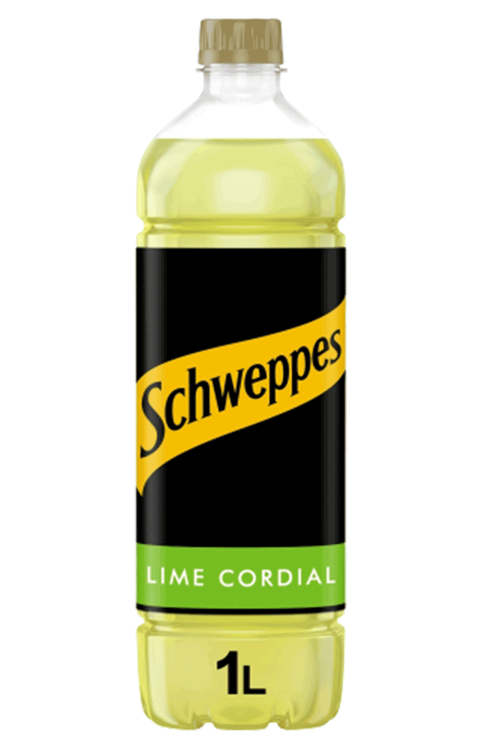 SCHWEPPES LIME CORDIAL 12 X 1L