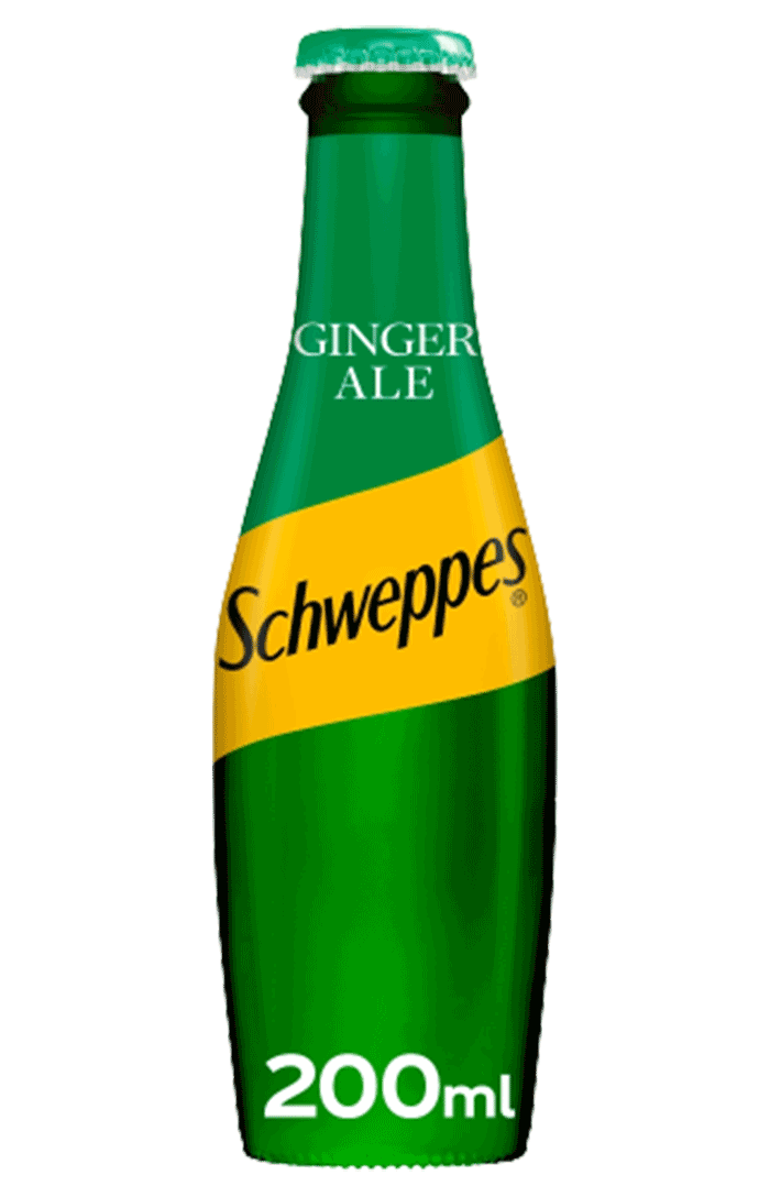 SCHWEPPES GINGER ALE 24 X 200ML