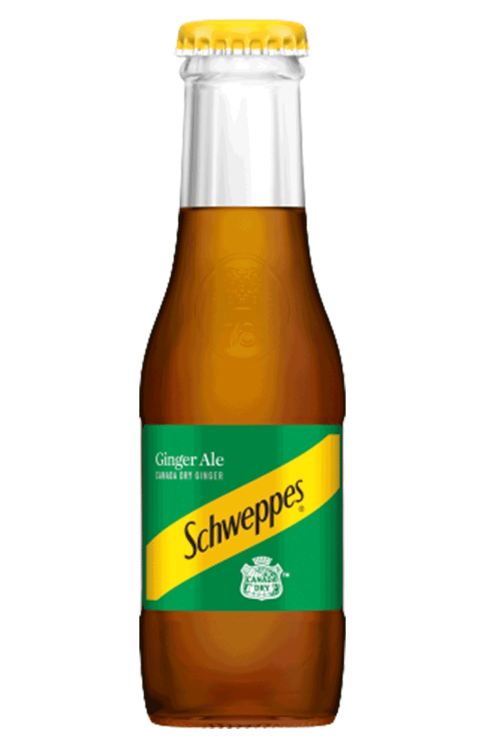 SCHWEPPES CANADA DRY GINGER ALE 24 X 125ML