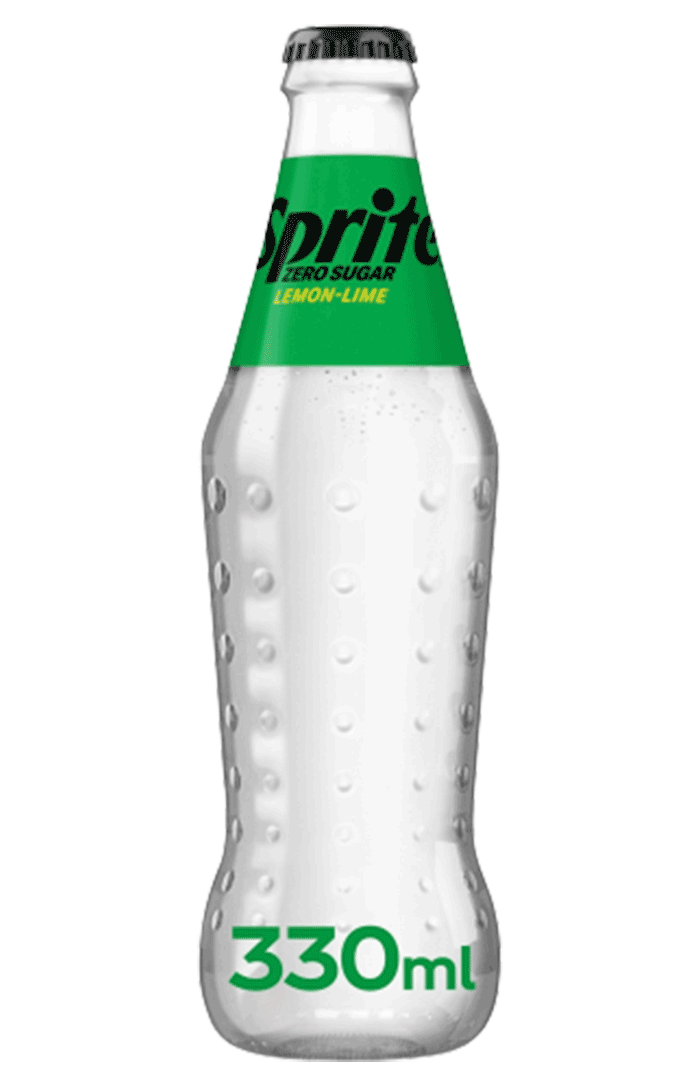 SPRITE ZERO GLASS BOTTLE 24 X 330ML