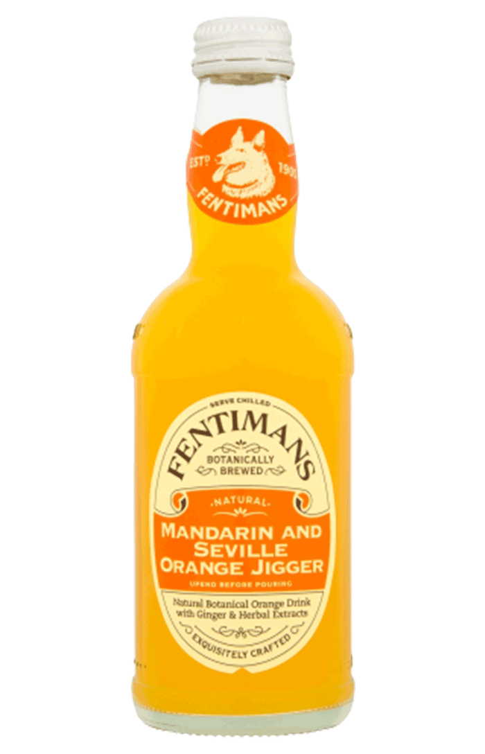 FENTIMANS MANDARIN & SEVILLE ORANGE JIGGER, 12 X 275ML