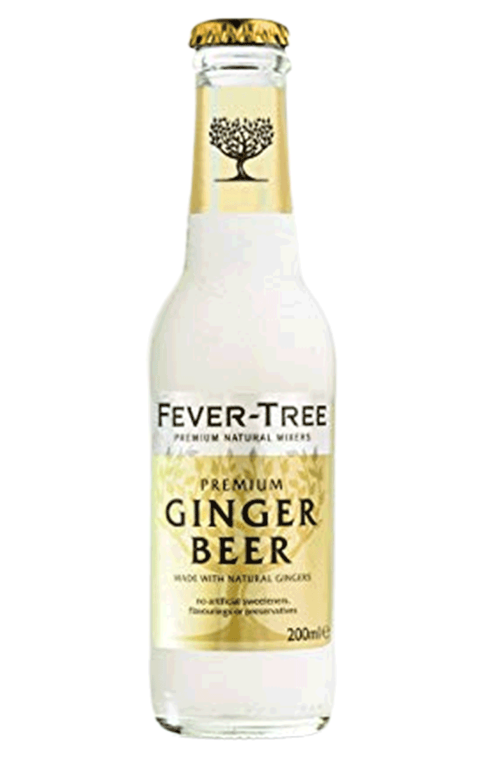 FEVER TREE GINGER BEER, 24 X 200ML