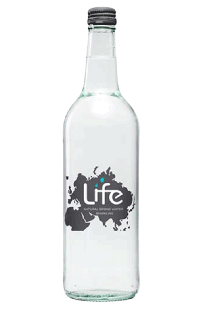 LIFE SPARKLING WATER 12 X 750ML