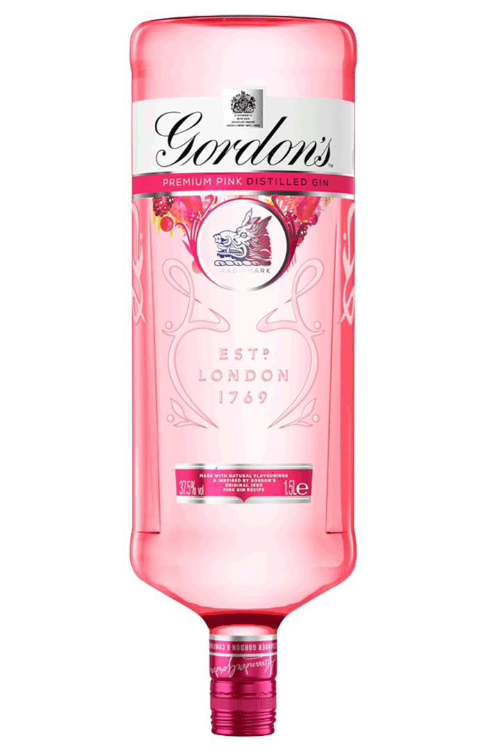 GORDONS PREMIUM PINK DISTILLED GIN 1.5ltr