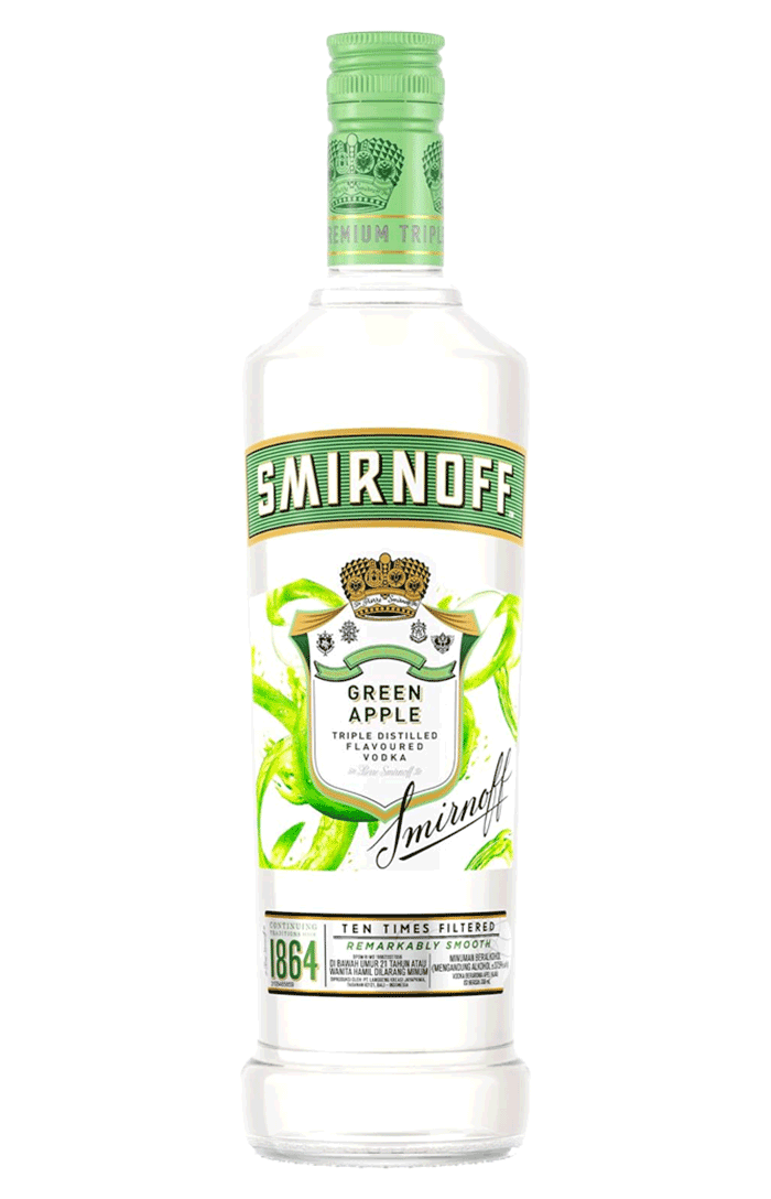 SMIRNOFF APPLE 70CL