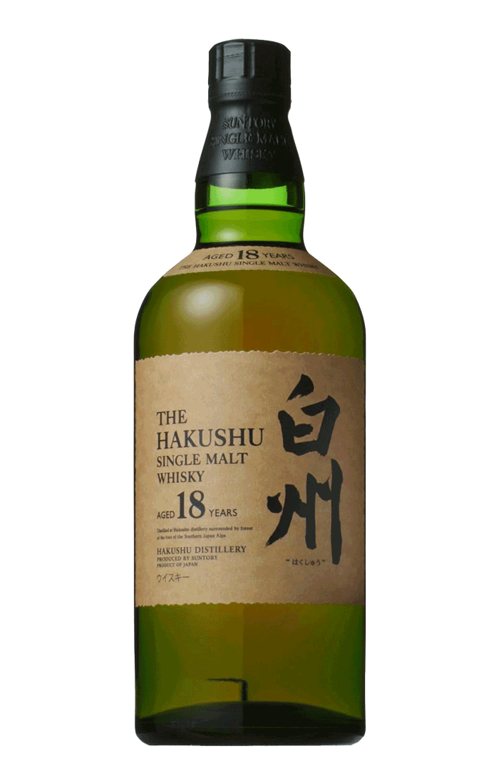 Hakushu 18 Years Old Single Malt Whisky 70 cl