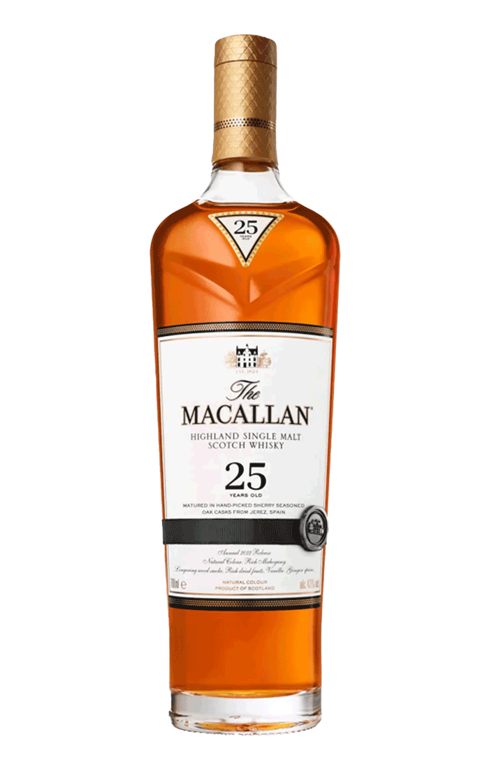 Macallan 25 Year Old Sherry Oak Whisky 70cl