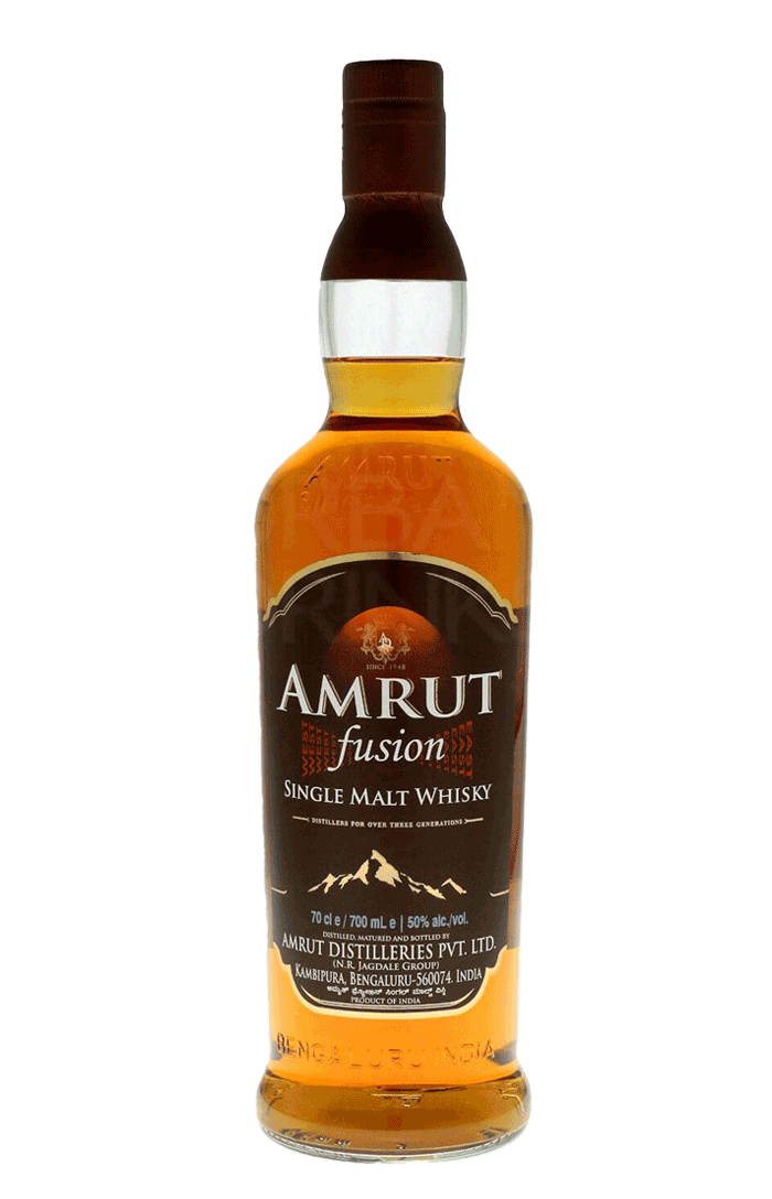 Amrut Fusion Indian Single Malt Whisky 70cl 50%