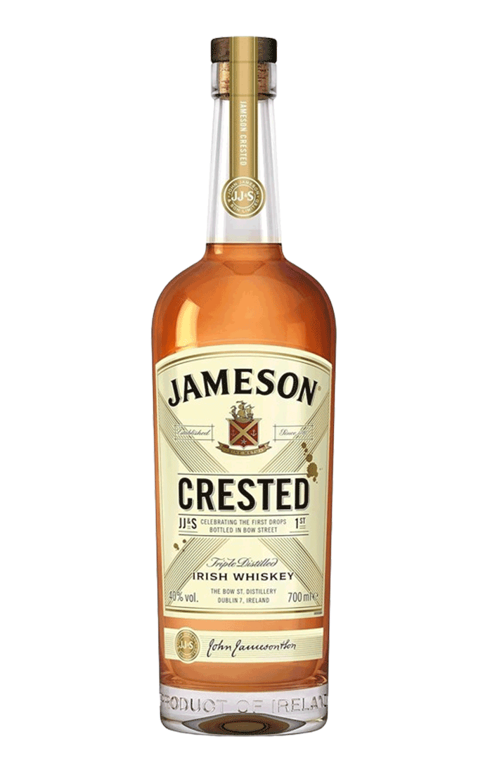 Jameson Crested Triple Distilled Blended Irish Whiskey 70cl