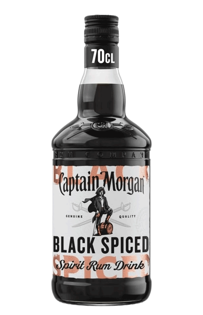 Captain Morgan Black Spiced Caribbean Rum 70cl