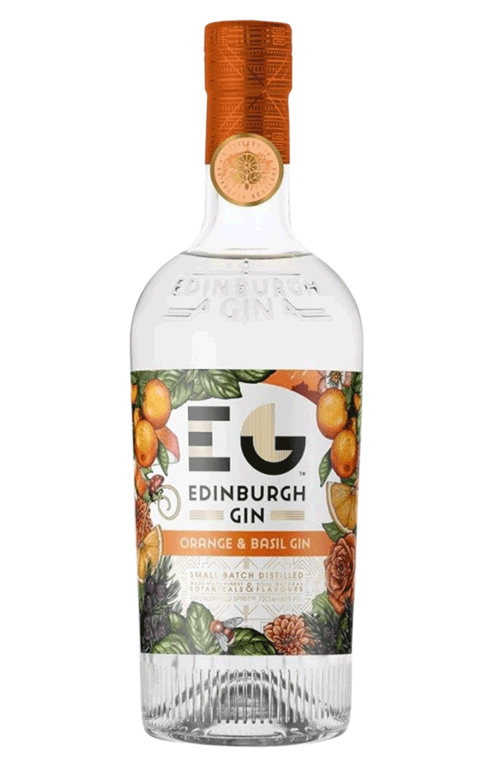 EDINBURGH ORANGE  BASIL GIN 70CL