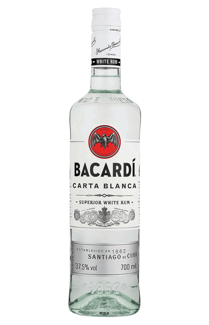 BACARDI CARTA BLANCA SUPERIOR WHITE RUM 70CL