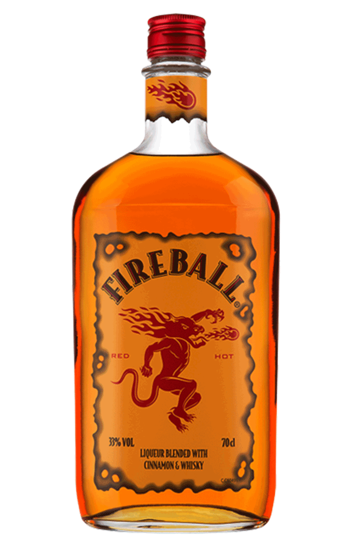 FIREBALL CINNAMON WHISKEY LIQUEUR 70CL