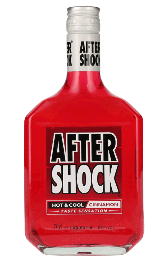 AFTERSHOCK RED HOT AND COOL CINNAMON LIQUEUR 70 CL