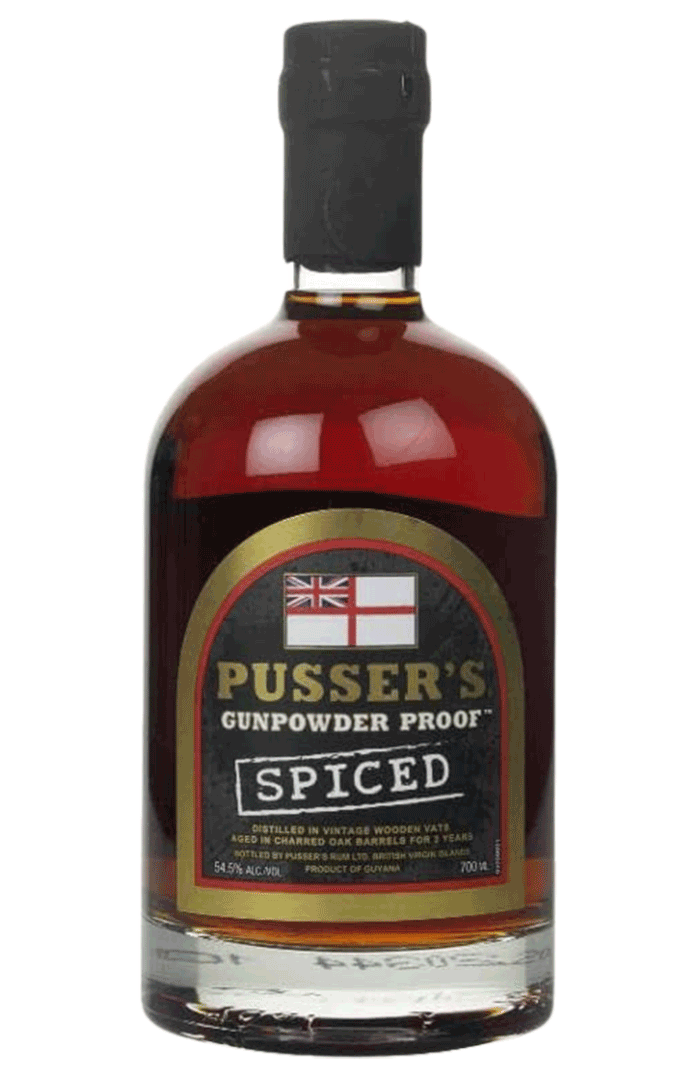 PUSSERS GUNPOWDER PROOF SPICED RUM