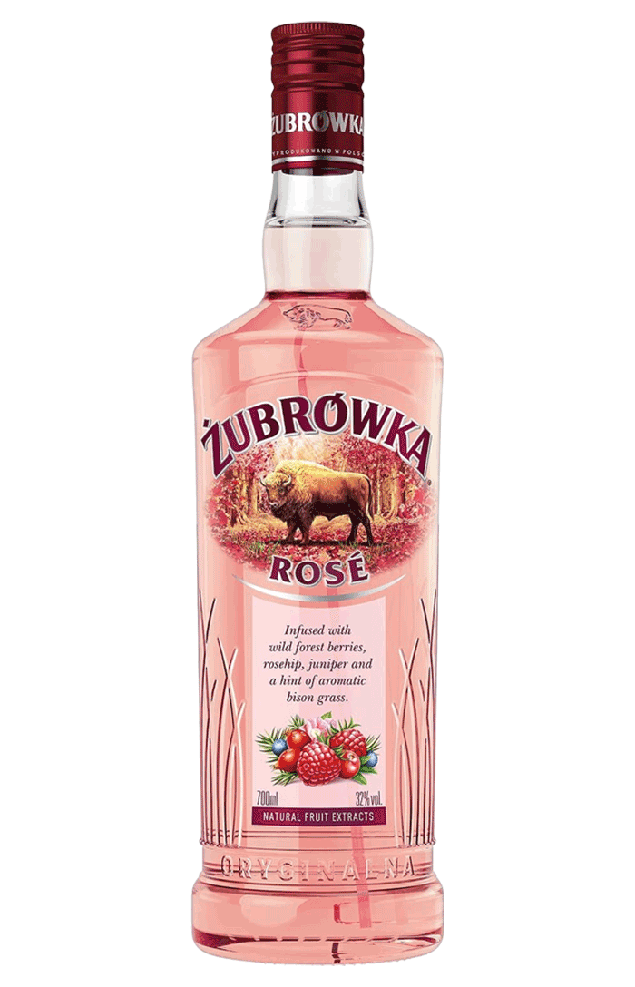 ZUBROWKA ROSE VODKA