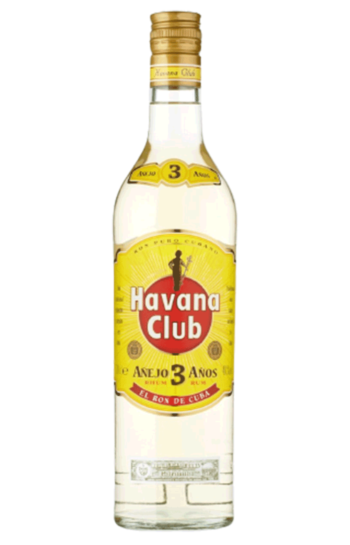 HAVANA CLUB 3 YEAR OLD WHITE RUM 70CL