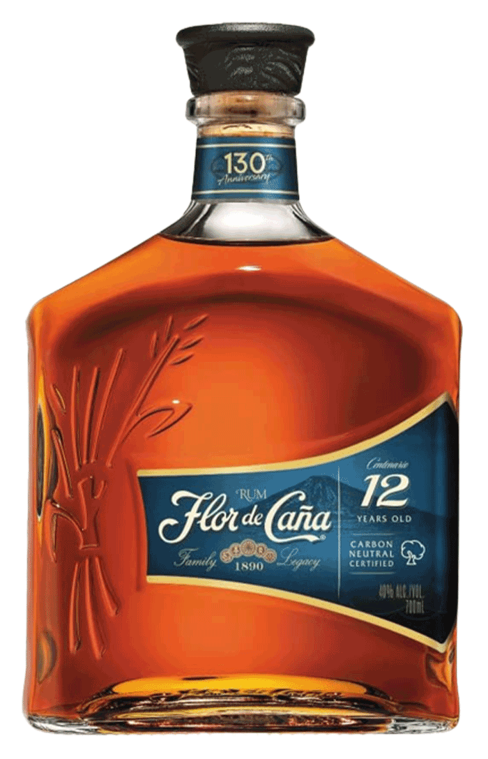 FLOR DE CANA 12 YEAR RUM 70CL